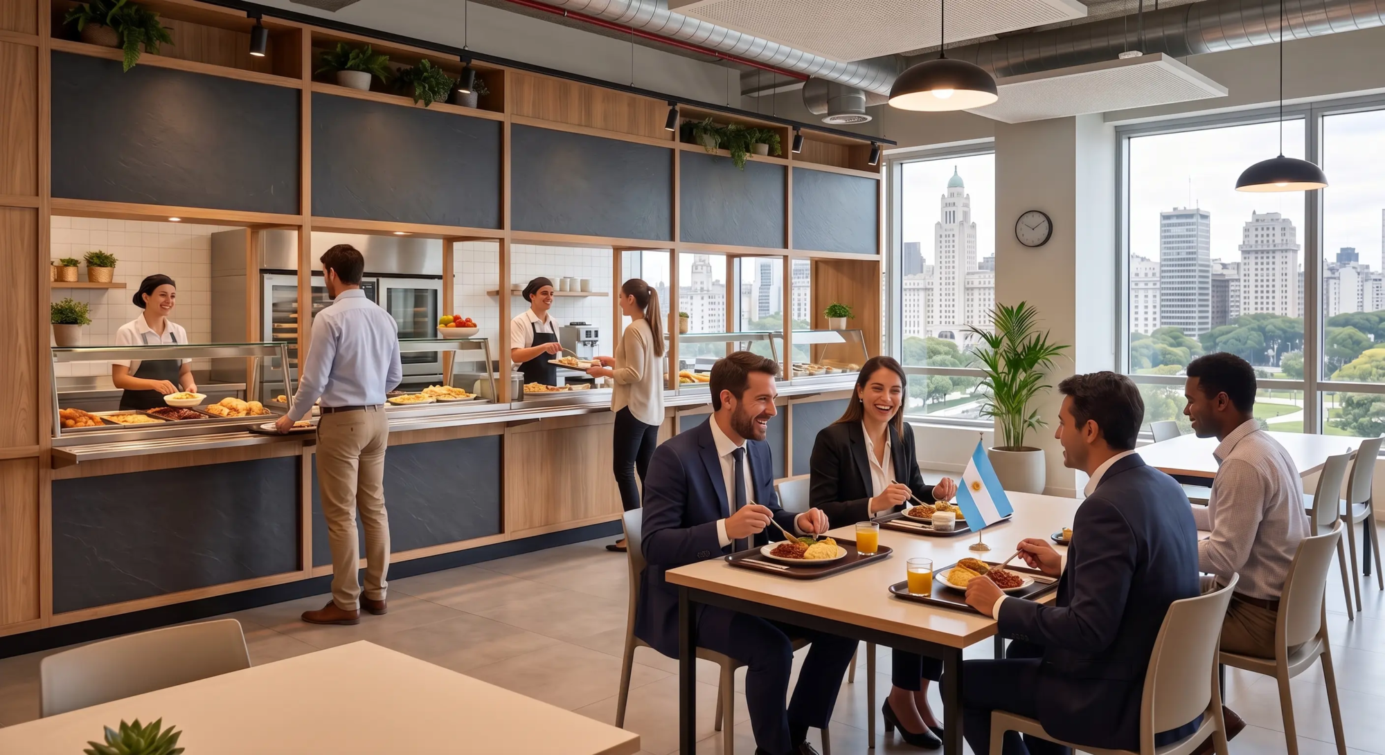 gestión de comedor empresarial en Buenos Aires