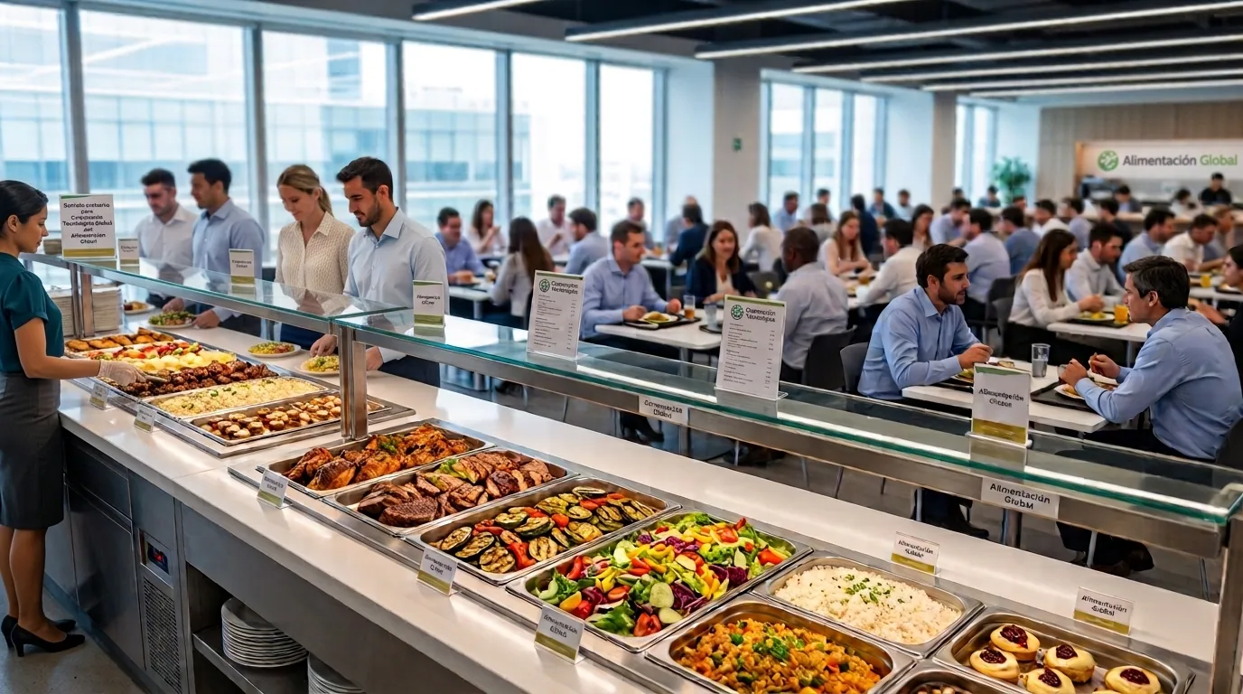 Empresas de gastronomía industrial para comedores corporativos